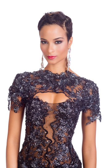 Peinado Miss Universo Jamaica